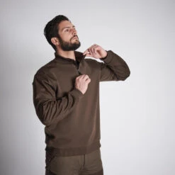 PULL RENFORT 500 MARRON -Magasin Woolpower pull renfort 500 marron 2