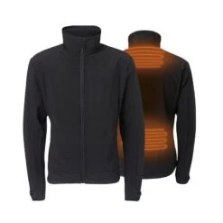 Set Veste Softshell Chauffante Coupe Droite 5V
