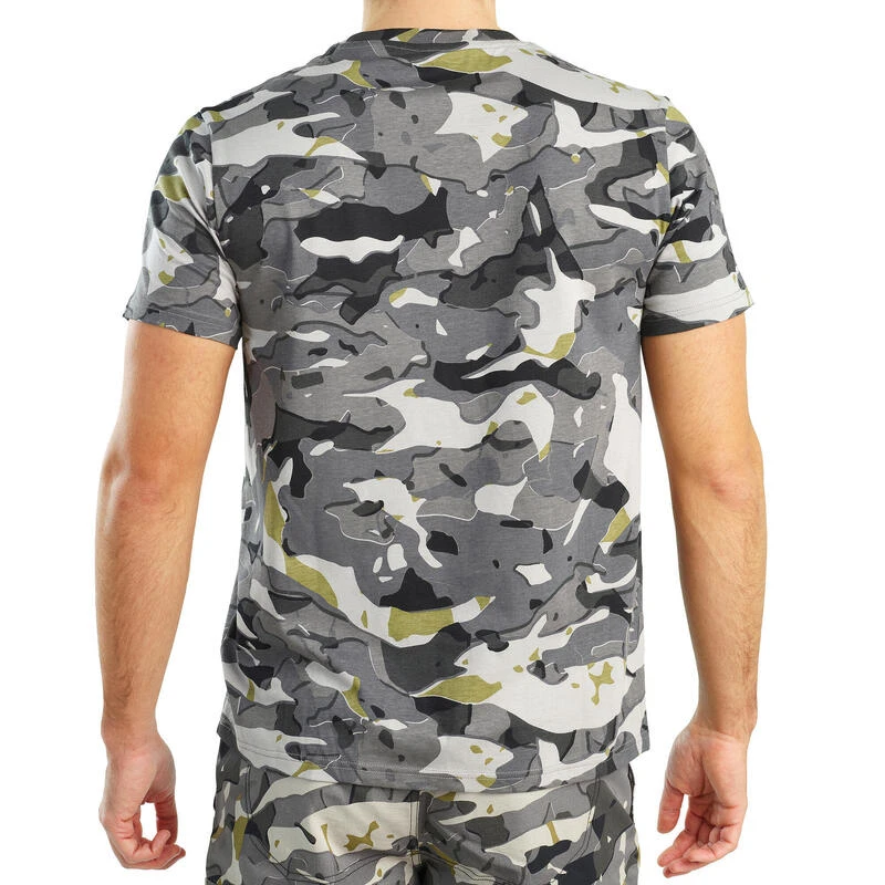 T-shirt manches courtes chasse 100 camouflage WL V1 gris T-shirt Manches Courtes Chasse 100 Camouflage WL V1 Gris -Magasin Woolpower t shirt manches courtes chasse 100 camouflage wl v1 gris 1