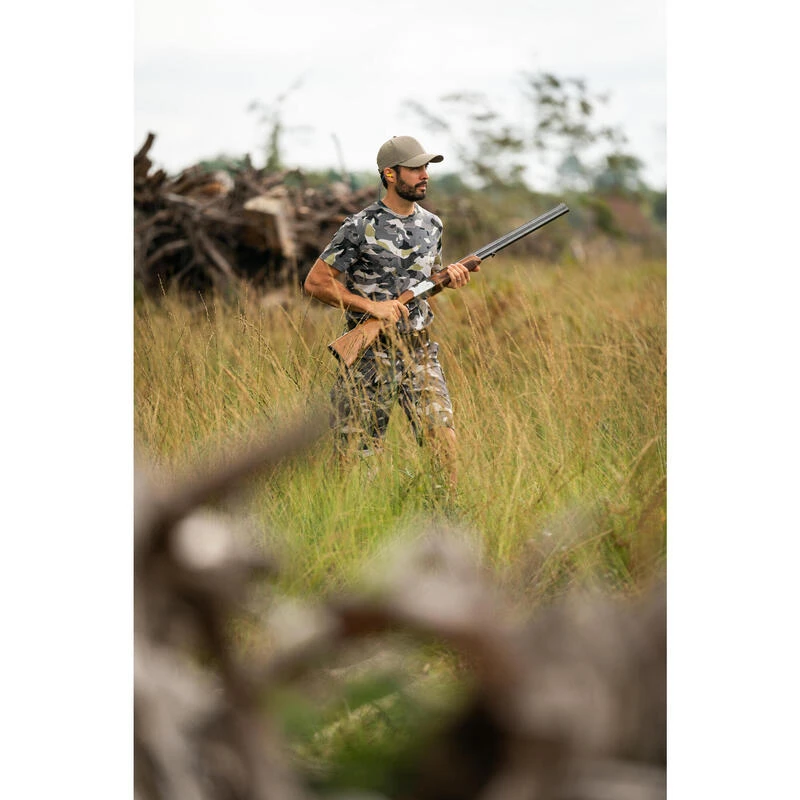 T-shirt manches courtes chasse 100 camouflage WL V1 gris T-shirt Manches Courtes Chasse 100 Camouflage WL V1 Gris -Magasin Woolpower t shirt manches courtes chasse 100 camouflage wl v1 gris 4