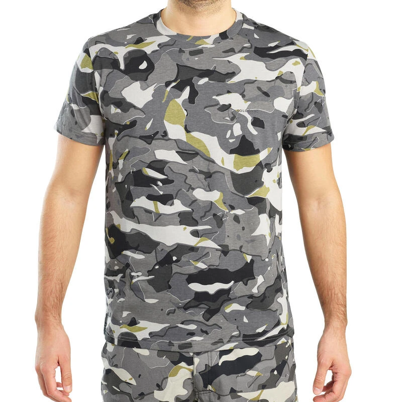 T-shirt manches courtes chasse 100 camouflage WL V1 gris T-shirt Manches Courtes Chasse 100 Camouflage WL V1 Gris -Magasin Woolpower t shirt manches courtes chasse 100 camouflage wl v1 gris