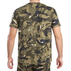 T-shirt Manches Courtes Chasse 100 Camouflage WL V1 Vert -Magasin Woolpower t shirt manches courtes chasse 100 camouflage wl v1 vert 2