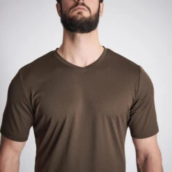 T-shirt Manches Courtes Respirant Chasse Homme 100 Marron Foncé -Magasin Woolpower t shirt manches courtes respirant chasse homme 100 marron fonce 2