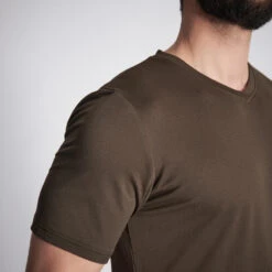 T-shirt Manches Courtes Respirant Chasse Homme 100 Marron Foncé -Magasin Woolpower t shirt manches courtes respirant chasse homme 100 marron fonce 3