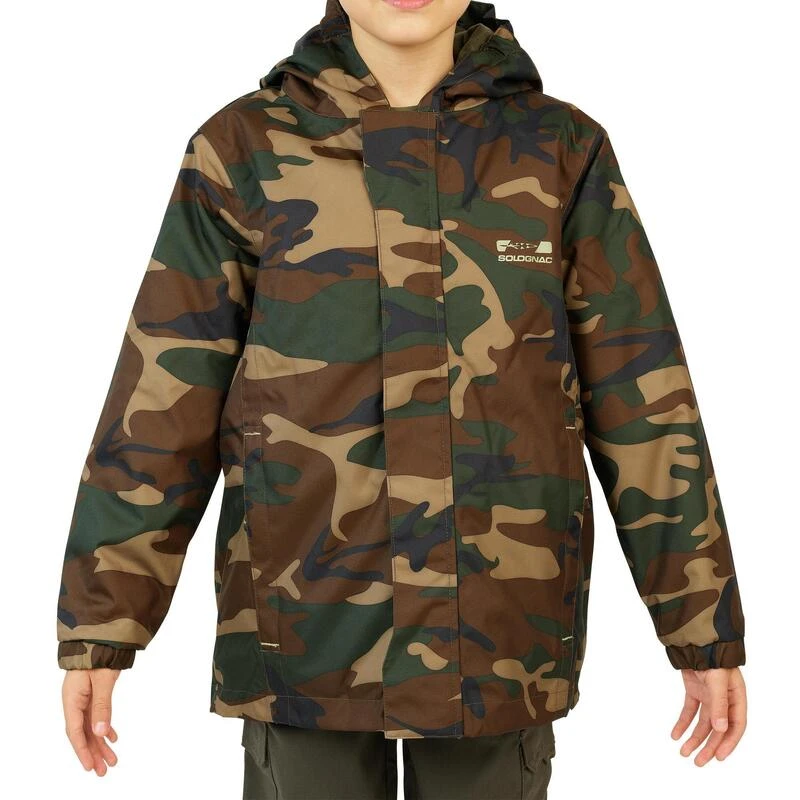 Veste chasse chaude 100 junior camouflage vert Veste Chasse Chaude 100 Junior Camouflage Vert -Magasin Woolpower veste chasse chaude 100 junior camouflage vert 1