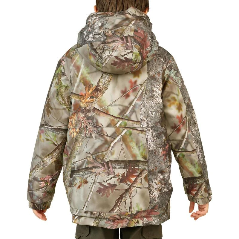 VESTE CHASSE CHAUDE ET IMPERMÉABLE SIBIR 300 JUNIOR CAMOUFLAGE KAMO-BR VESTE CHASSE CHAUDE ET IMPERMÉABLE SIBIR 300 JUNIOR CAMOUFLAGE KAMO-BR -Magasin Woolpower veste chasse chaude et impermeable sibir 300 junior camouflage kamo br 4