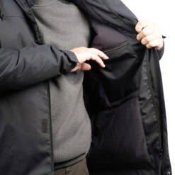 VESTE CHASSE CHAUDE IMPERMEABLE NOIRE 100 -Magasin Woolpower veste chasse chaude impermeable noire 100 7