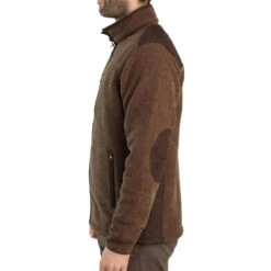 VESTE CHASSE POLAIRE VERNEY CARRON MARRON -Magasin Woolpower veste chasse polaire verney carron marron 3