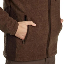 VESTE CHASSE POLAIRE VERNEY CARRON MARRON -Magasin Woolpower veste chasse polaire verney carron marron 8