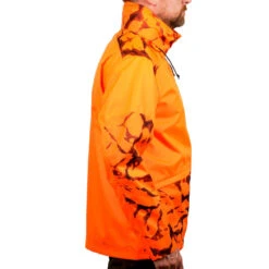 VESTE CHASSE RESISTANTE IMPERMEABLE ORANGE FLUO SUPERTRACK 100 3 VESTE CHASSE RESISTANTE IMPERMEABLE ORANGE FLUO SUPERTRACK 100 -Magasin Woolpower veste chasse resistante impermeable orange fluo supertrack 100 3