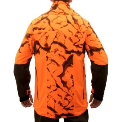 VESTE CHASSE RESISTANTE IMPERMEABLE ORANGE FLUO SUPERTRACK 900 LIGHT -Magasin Woolpower veste chasse resistante impermeable orange fluo supertrack 900 light 9