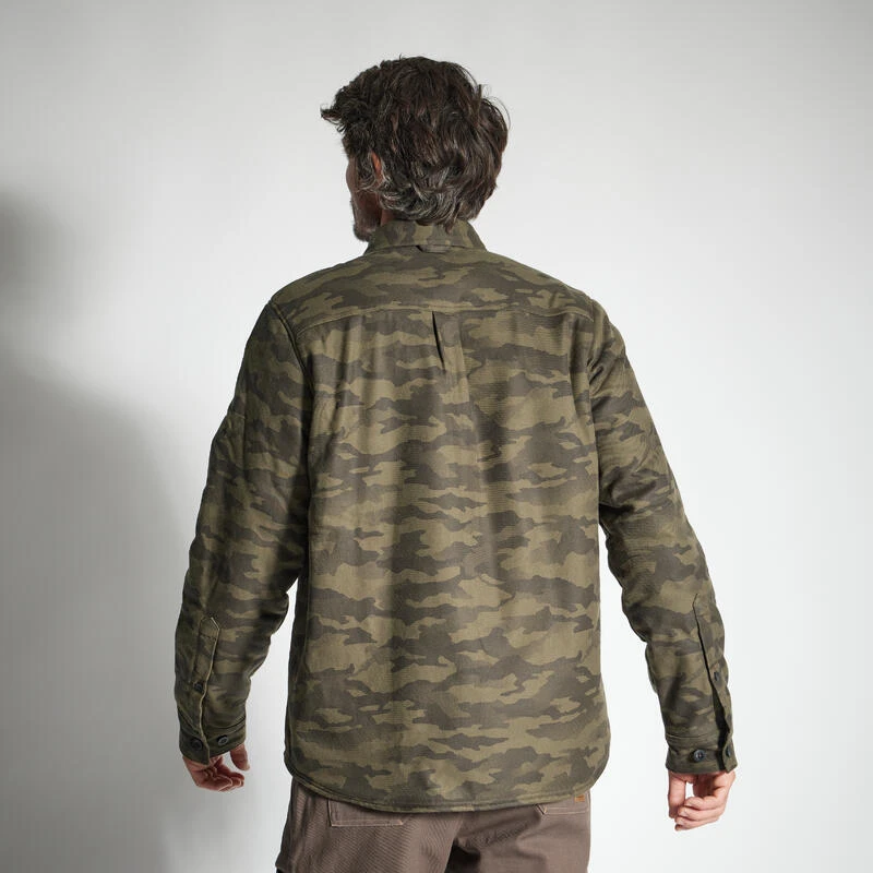 VESTE MOUTONNÉE TYPE SURCHEMISE 500 CAMO VESTE MOUTONNÉE TYPE SURCHEMISE 500 CAMO -Magasin Woolpower veste moutonnee type surchemise 500 camo 3