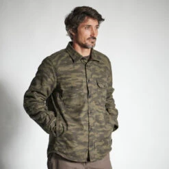 VESTE MOUTONNÉE TYPE SURCHEMISE 500 CAMO 5 VESTE MOUTONNÉE TYPE SURCHEMISE 500 CAMO -Magasin Woolpower veste moutonnee type surchemise 500 camo 5