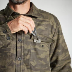 VESTE MOUTONNÉE TYPE SURCHEMISE 500 CAMO 8 VESTE MOUTONNÉE TYPE SURCHEMISE 500 CAMO -Magasin Woolpower veste moutonnee type surchemise 500 camo 8