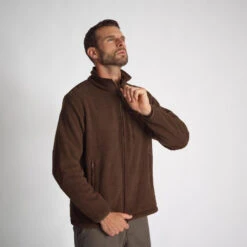 VESTE POLAIRE PRESLY VERNEY CARRON MARRON 3 VESTE POLAIRE PRESLY VERNEY CARRON MARRON -Magasin Woolpower veste polaire presly verney carron marron 3