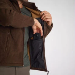 VESTE POLAIRE PRESLY VERNEY CARRON MARRON 5 VESTE POLAIRE PRESLY VERNEY CARRON MARRON -Magasin Woolpower veste polaire presly verney carron marron 5