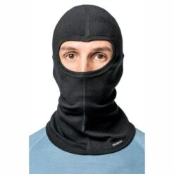 Woolpower Balaclava LITE Merino - Noir -Magasin Woolpower woolpower balaclava lite merino noir 2