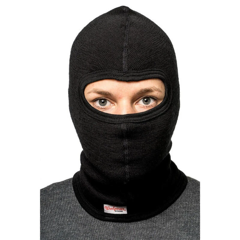Woolpower Balaclava Merino 200 - Noir Woolpower Balaclava Merino 200 - Noir -Magasin Woolpower woolpower balaclava merino 200 noir 2