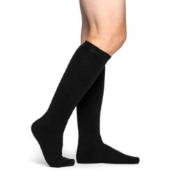 Woolpower Chaussettes Hautes Jusqu'au Genou Merino 400 - Noir -Magasin Woolpower woolpower chaussettes hautes jusquau genou merino 400 noir 3