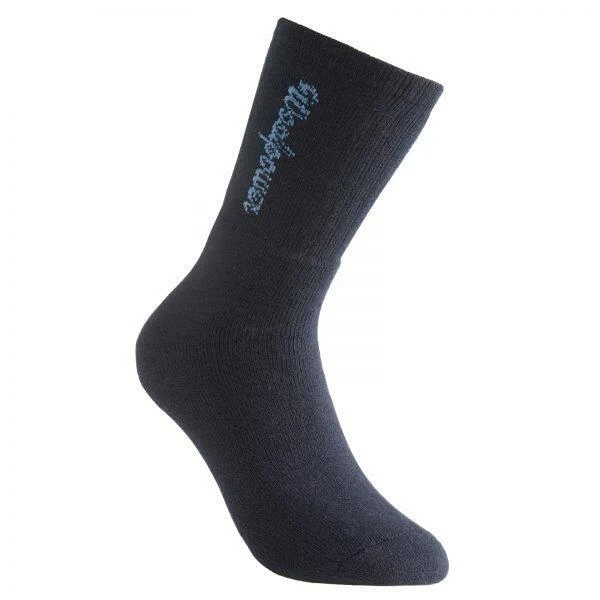 Woolpower Chaussettes Merino Logo Classique 400 - Bleu Marine Woolpower Chaussettes Merino Logo Classique 400 - Bleu Marine -Magasin Woolpower woolpower chaussettes merino logo classique 400 bleu marine