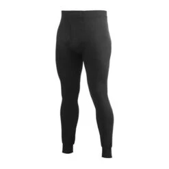 Woolpower Merino Base Layer Long Johns 200 - Avec Gulp - Noir -Magasin Woolpower woolpower merino base layer long johns 200 avec gulp noir 3