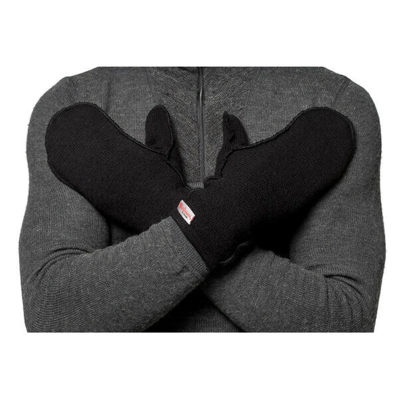 Woolpower Moufles Merino Thin 400 - Gants - Noir Woolpower Moufles Merino Thin 400 - Gants - Noir -Magasin Woolpower woolpower moufles merino thin 400 gants noir 2