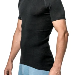 Woolpower Tee De Base Couche Merino LITE - Noir -Magasin Woolpower woolpower tee de base couche merino lite noir 4